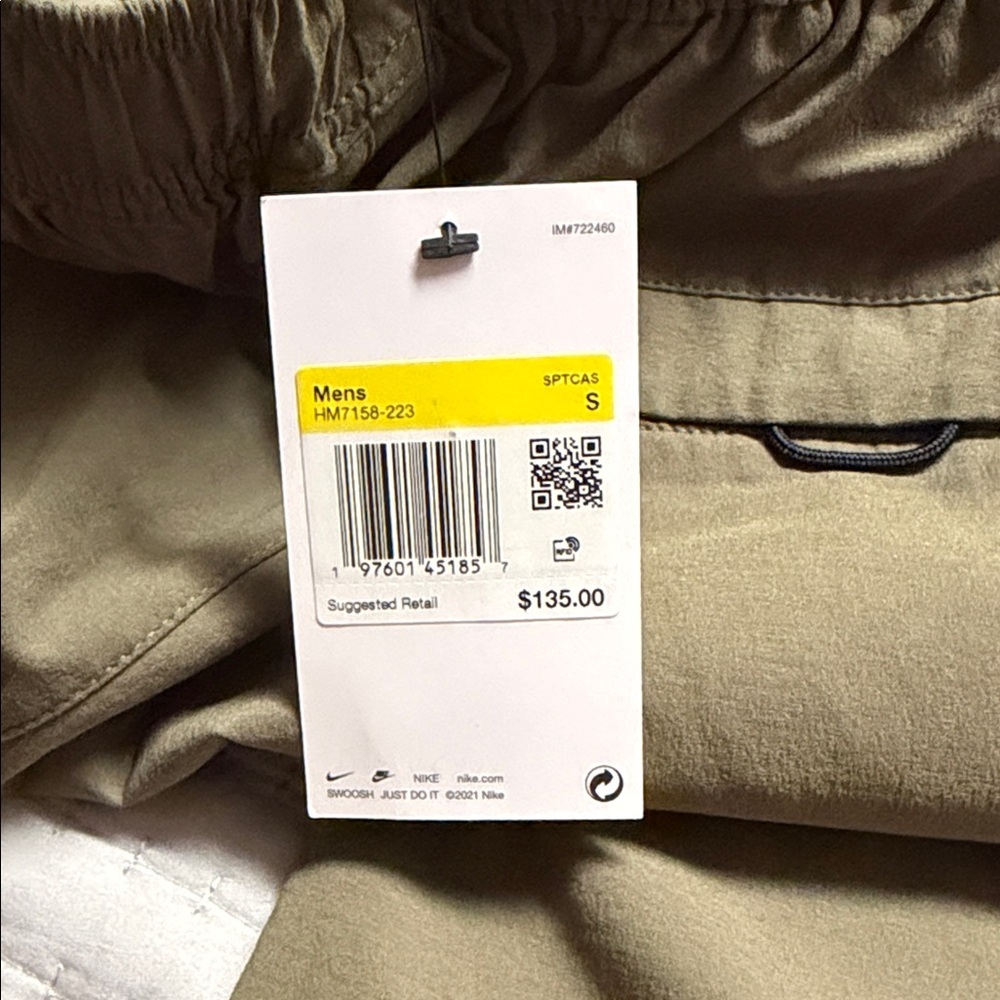Nike Khaki Cargo Pants with Zippered Pockets - Picture 5 of 5